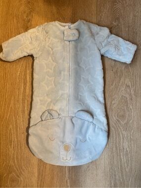Plush Star Infant Sleep Sack - Soft Cream Bear Design Kyle and Deena